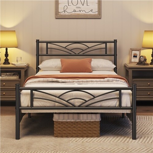 Twin full queen metal bed - twin/full/queen,