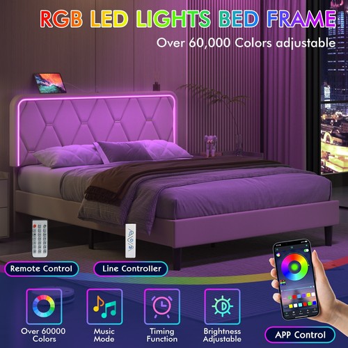 Led light queen full twin - queen,